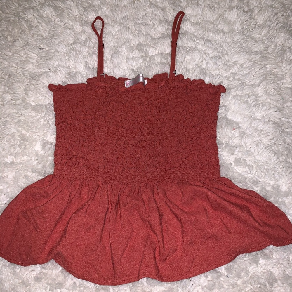 Dark Pink Tank Top